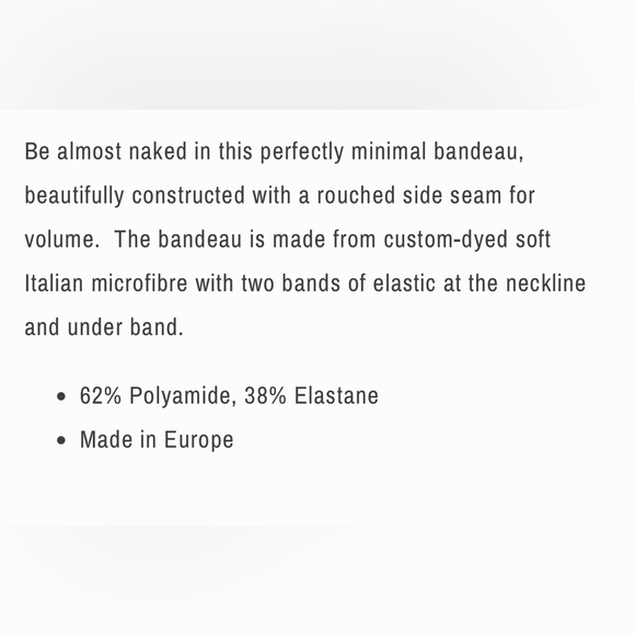 NWT Nubian Skin N Naked Bandeau in Berry - Picture 6 of 8